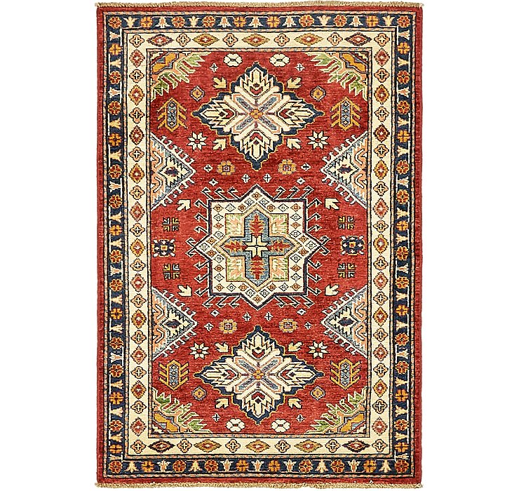 85cm x 127cm Kazak Oriental Rug