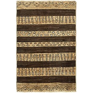 HandKnotted 2' x 3' Modern Ziegler Rug