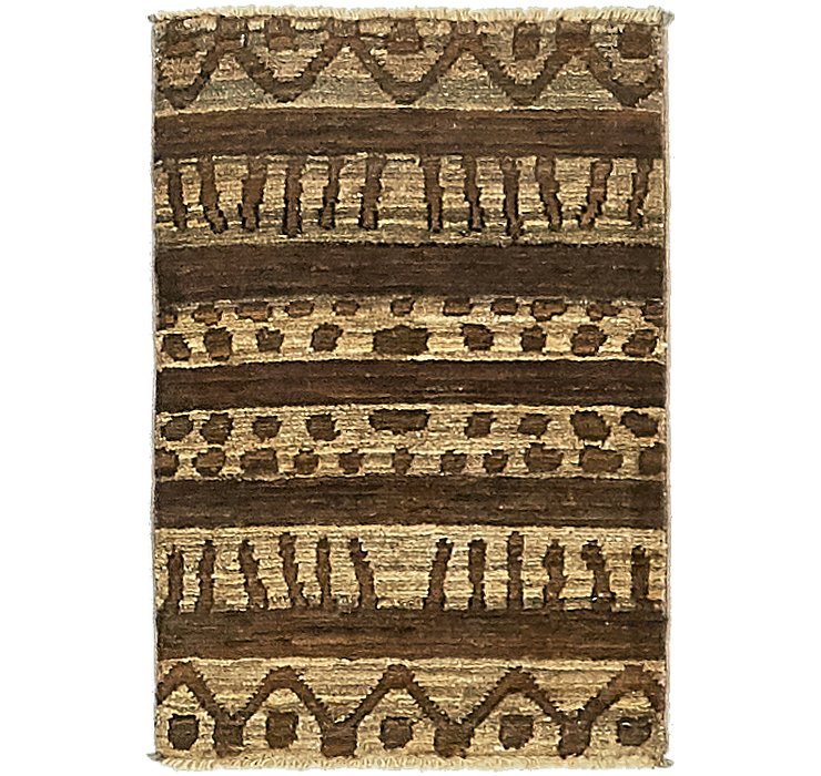 1' 4 x 2' Modern Ziegler Rug