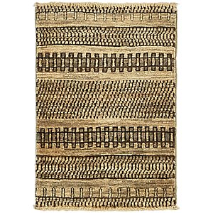 Unique Loom 1' 4 x 2' Modern Ziegler Rug