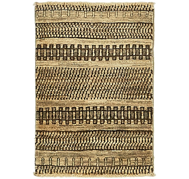 1' 4 x 2' Modern Ziegler Rug