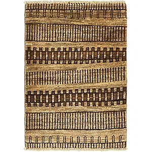 Unique Loom 1' 5 x 2' Modern Ziegler Rug