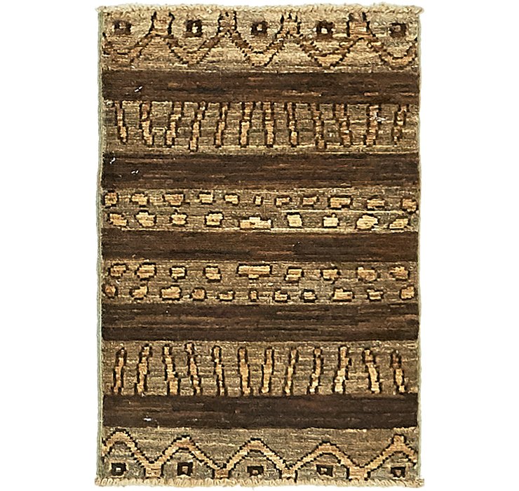 1' 4 x 2' Modern Ziegler Rug