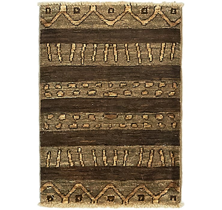1' 4 x 2' Modern Ziegler Rug