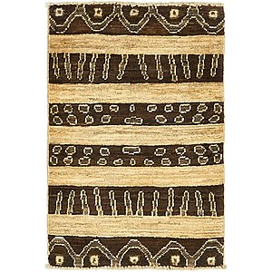 Unique Loom 1' 6 x 2' 2 Modern Ziegler Rug