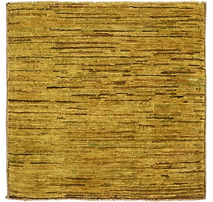 HandKnotted 2' x 2' Modern Ziegler Square Rug