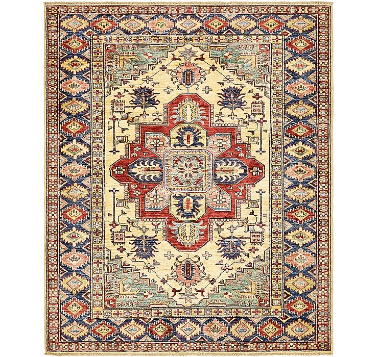5' x 6' 3 Kazak Oriental Rug