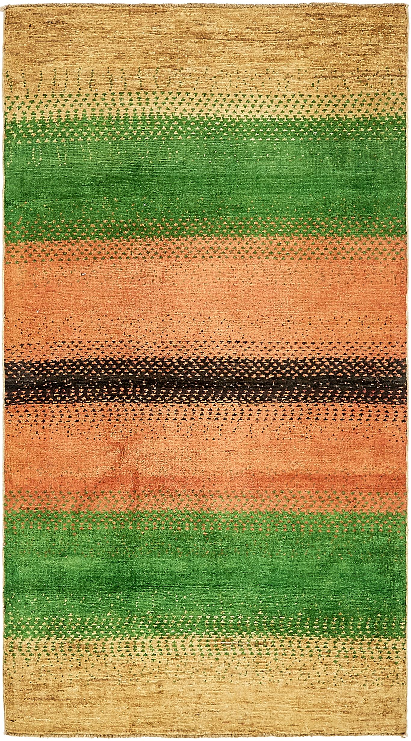 Multicolor 3' 5 x 6' 4 Modern Ziegler Oriental Rug eSaleRugs