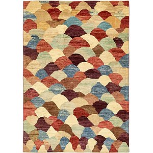 Unique Loom 6' 6 x 9' 3 Modern Ziegler Rug