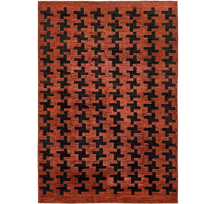 6' 6 x 9' 7 Modern Ziegler Rug