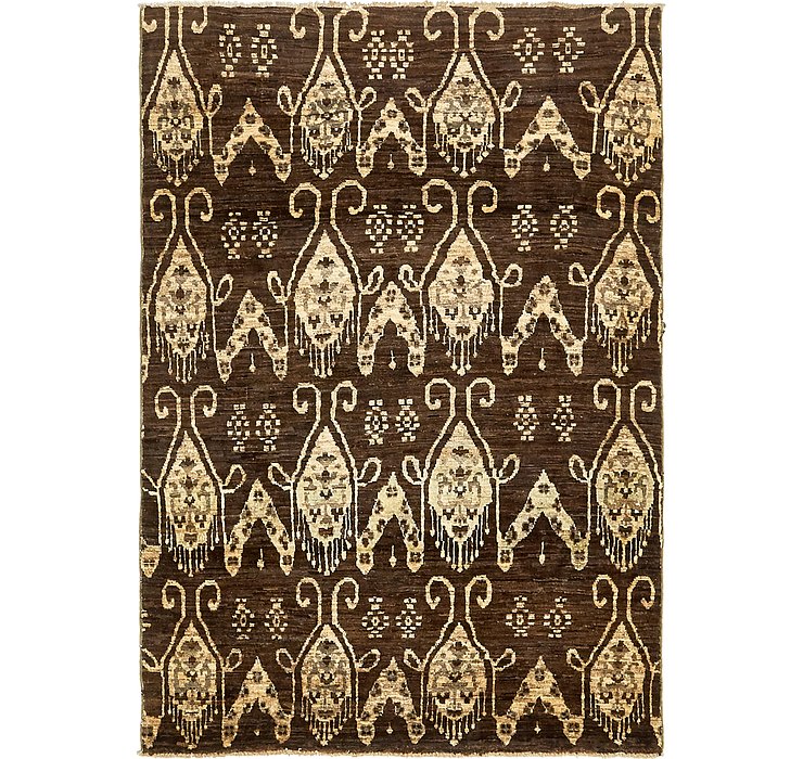 4' x 5' 9 Ikat Rug