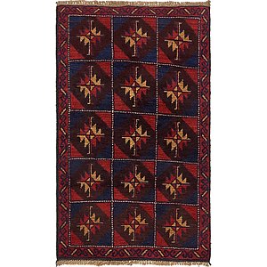 HandKnotted 2' 8 x 4' 7 Balouch Persian Rug