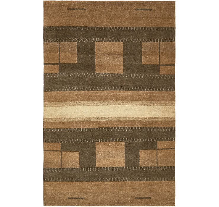 6' 4 x 9' 10 Kashkuli Gabbeh Rug