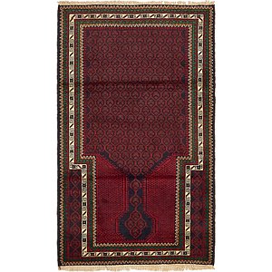 Unique Loom 3' x 5' Balouch Persian Rug
