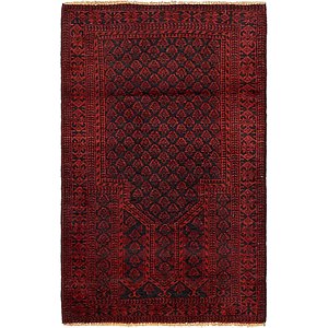3' x 4' 8 Balouch Persian Rug