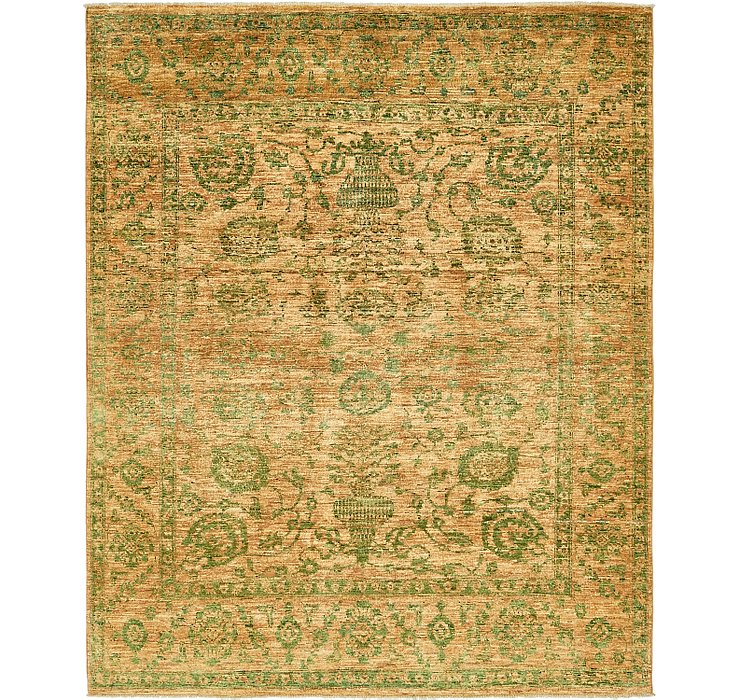 6' 8 x 8' 3 Over-Dyed Ziegler Rug