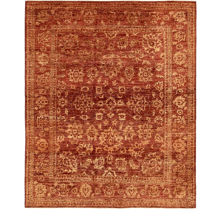 6' 5 x 8' Over-Dyed Ziegler Rug
