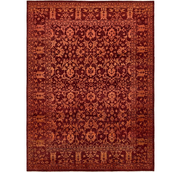 9' x 12' 2 Over-Dyed Ziegler Rug