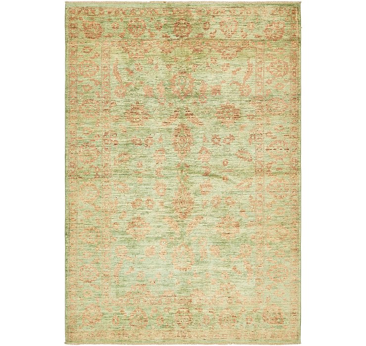 6' x 8' 10 Over-Dyed Ziegler Rug