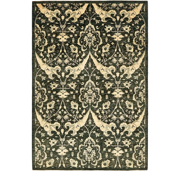 6' 7 x 9' 8 Peshawar Ziegler Rug