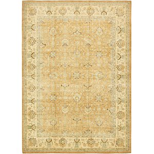 HandKnotted 12' x 17' Over-Dyed Ziegler Rug