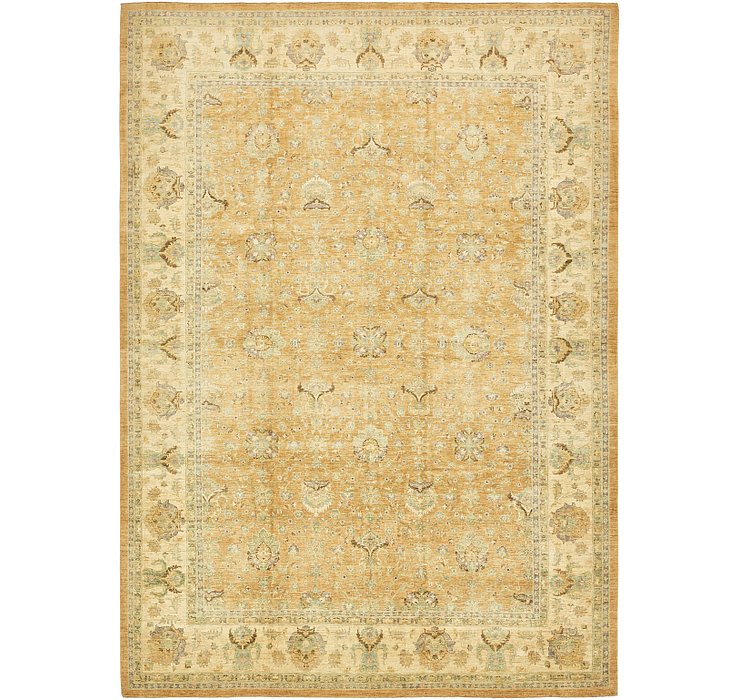 12' x 17' Over-Dyed Ziegler Rug