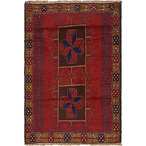 HandKnotted 3' x 4' 4 Balouch Persian Rug