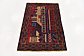 3' x 4' 6 Balouch Persian Rug thumbnail image 3