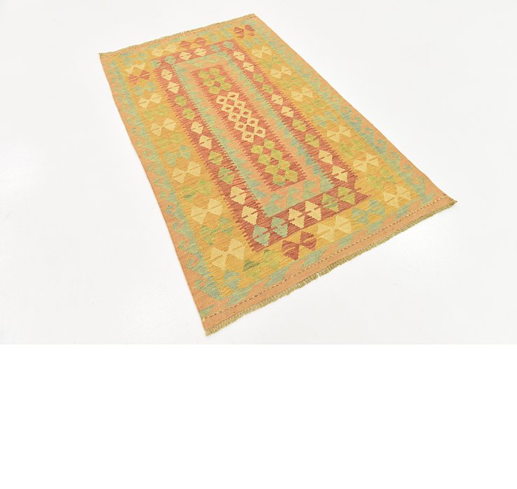 3' 2 x 5' Kilim Waziri Rug