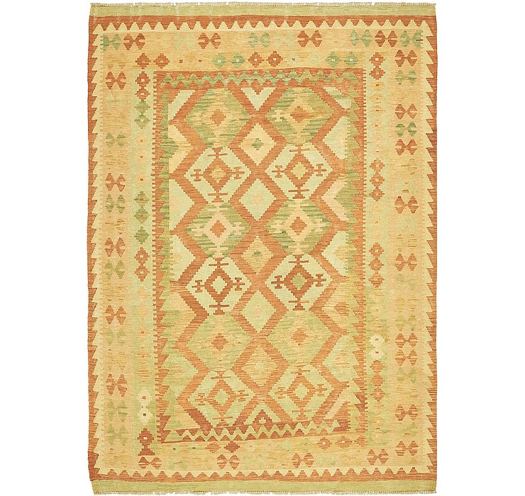 4' 9 x 6' 8 Kilim Waziri Rug