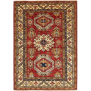 Unique Loom 4' 3 x 6' Kazak Rug