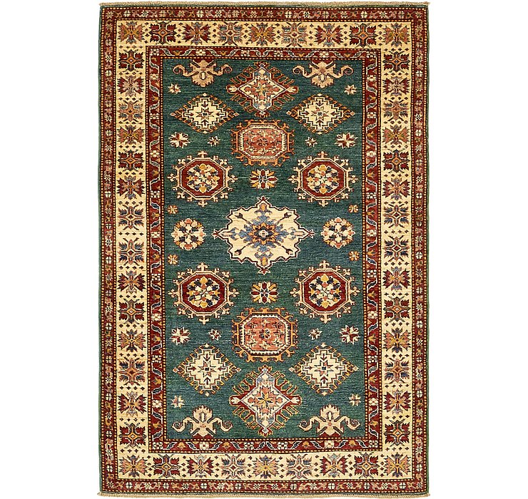 4' 2 x 6' 4 Kazak Rug