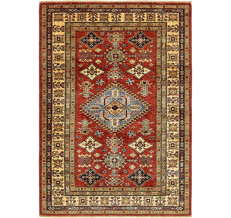 4' x 5' 10 Kazak Rug