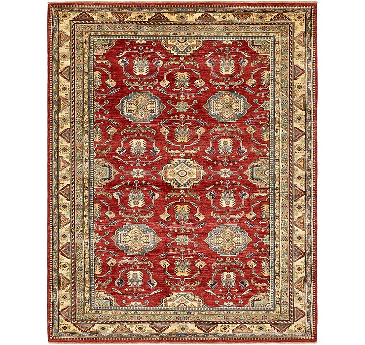 8' x 10' 4 Kazak Rug
