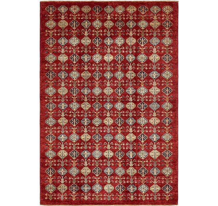 6' 8 x 9' 10 Kazak Rug