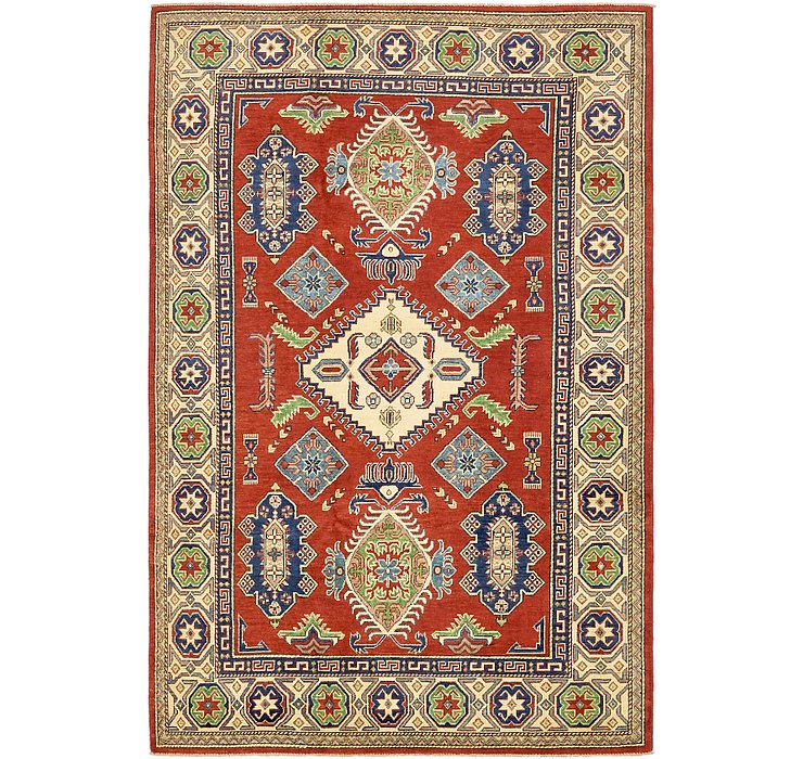 6' x 9' 2 Kazak Rug