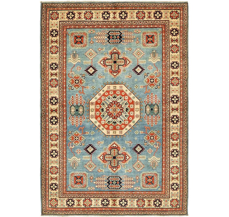 6' x 8' 10 Kazak Rug