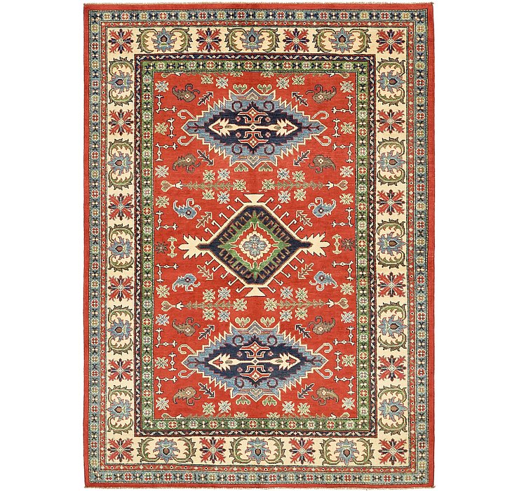 6' 2 x 8' 10 Kazak Rug