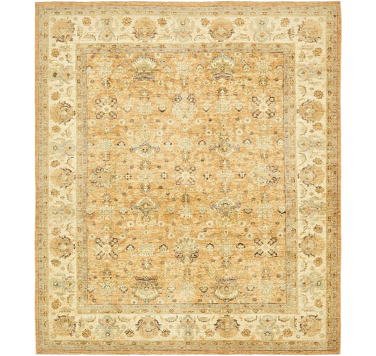 8' 4 x 9' 7 Over-Dyed Ziegler Rug