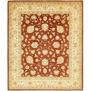8' 3 x 9' 9 Peshawar Ziegler Rug