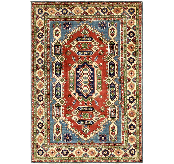 6' 7 x 9' 10 Kazak Rug