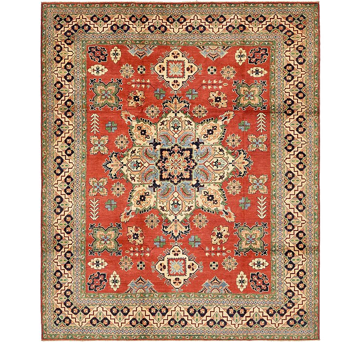 8' x 9' 10 Kazak Rug