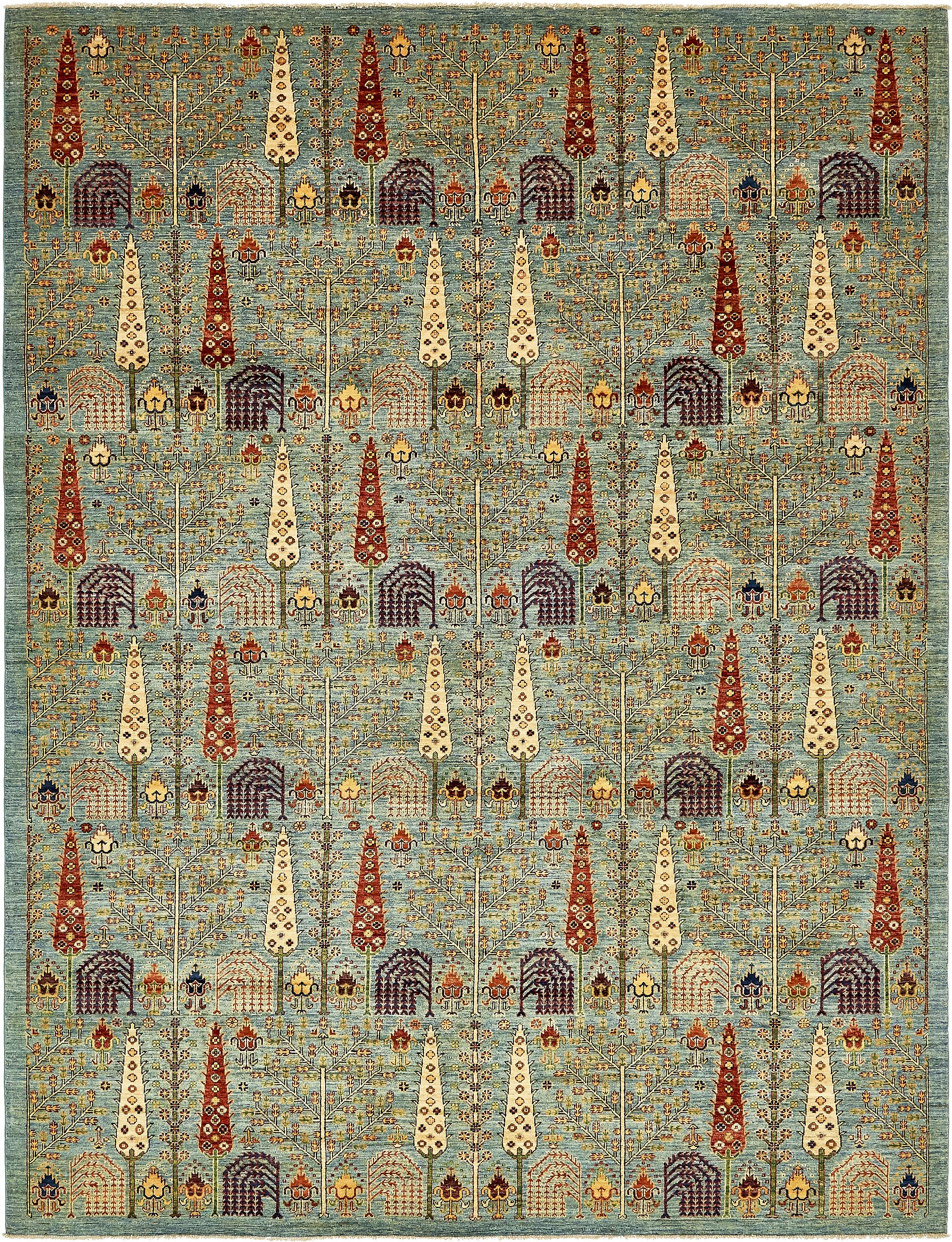 Blue 9' x 12' Ariana Ziegler Rug eSaleRugs