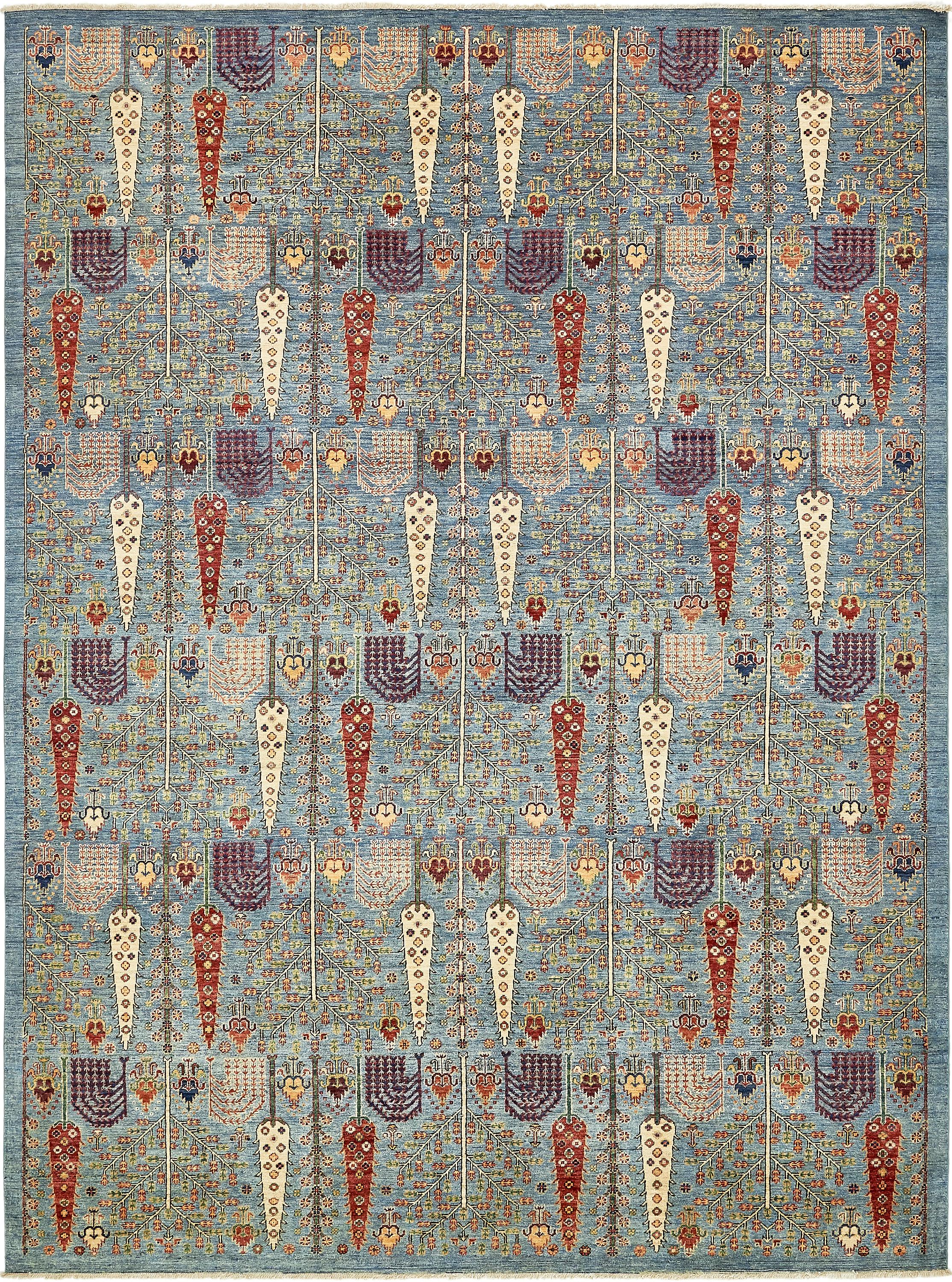 Blue 9' x 12' Ariana Ziegler Rug eSaleRugs