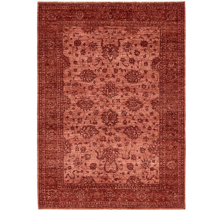 6' 7 x 9' 3 Over-Dyed Ziegler Rug