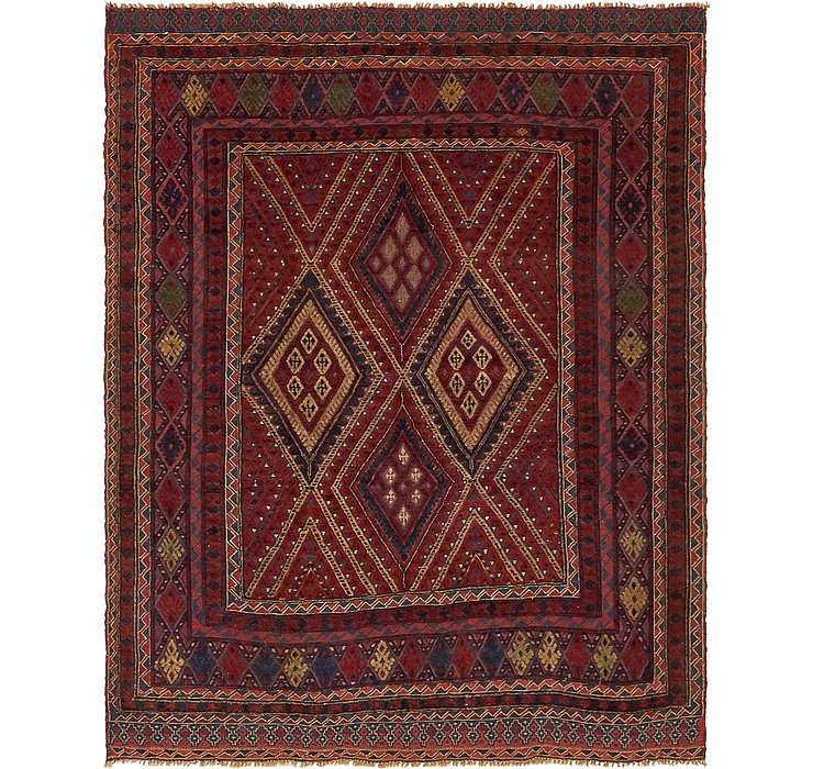 4' 8 x 5' 10 Sumak Rug