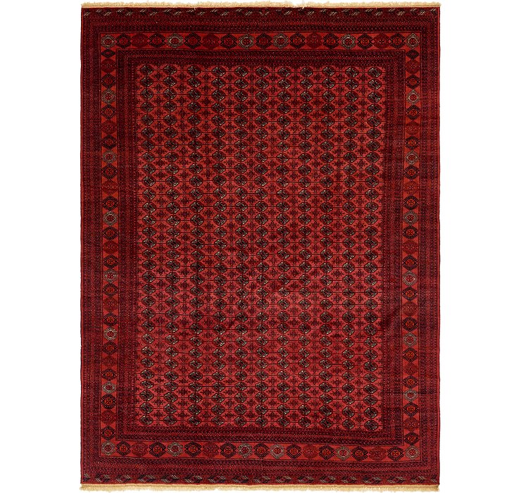 9' 3 x 12' 10 Torkaman Oriental Rug