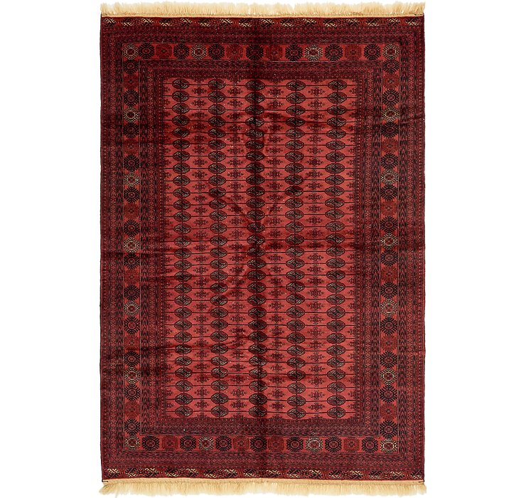 6' 7 x 9' 8 Torkaman Oriental Rug