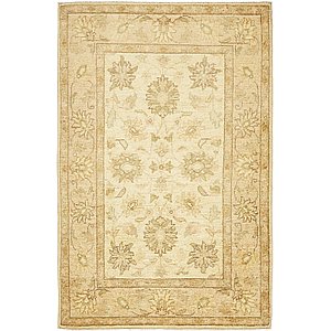 Unique Loom 2' 7 x 4' 2 Peshawar Ziegler Orient...