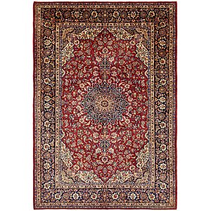 9' 7 x 13' 10 Isfahan Persian Rug